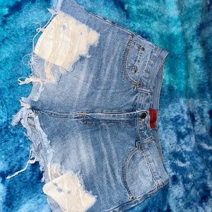 Jean shorts